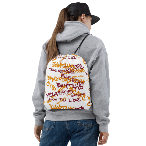 Bantams White Graffiti Bag - Image 2