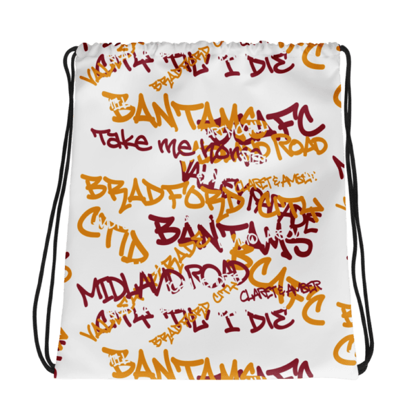 Bantams White Graffiti Bag