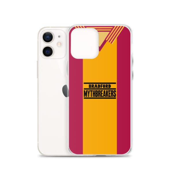 Bradford City 1984-85 Away Shirt Clear Case for iPhone® - Image 8