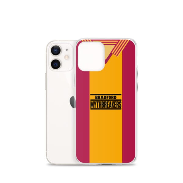 Bradford City 1984-85 Away Shirt Clear Case for iPhone® - Image 3