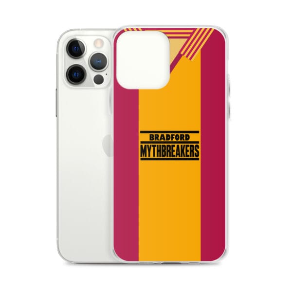 Bradford City 1984-85 Away Shirt Clear Case for iPhone® - Image 4