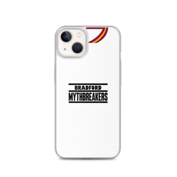 Bradford City 1984-85 Football Shirt Clear Case for iPhone® - Image 15