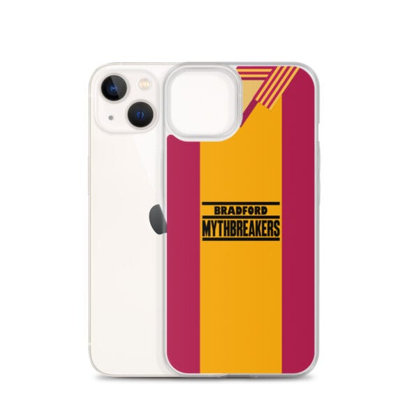 Bradford City 1984-85 Away Shirt Clear Case for iPhone® - Image 16