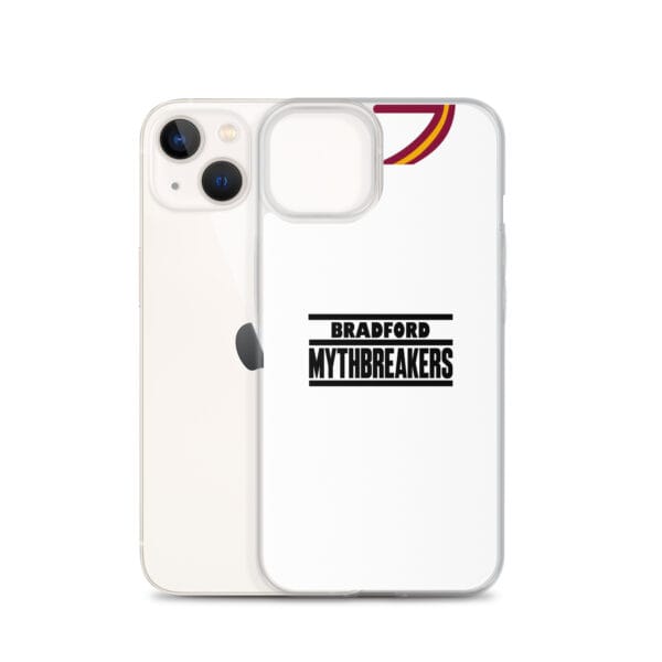 Bradford City 1984-85 Football Shirt Clear Case for iPhone® - Image 16