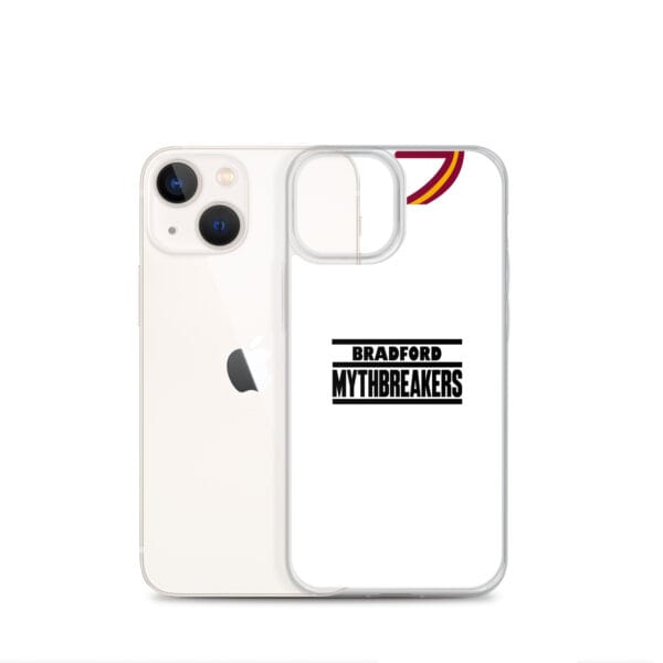 Bradford City 1984-85 Football Shirt Clear Case for iPhone® - Image 10