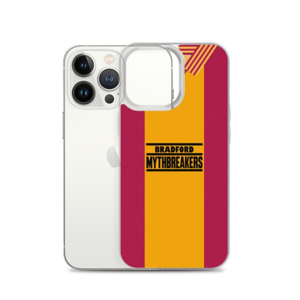 Bradford City 1984-85 Away Shirt Clear Case for iPhone® - Image 14