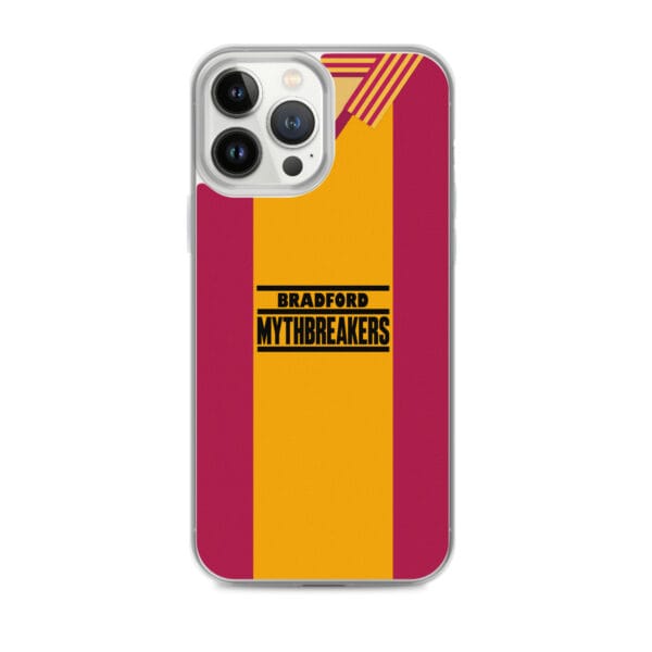 Bradford City 1984-85 Away Shirt Clear Case for iPhone® - Image 11