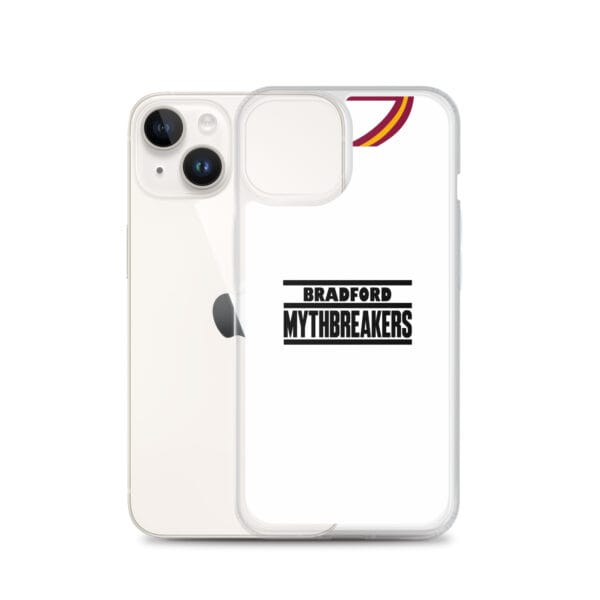 Bradford City 1984-85 Football Shirt Clear Case for iPhone® - Image 24