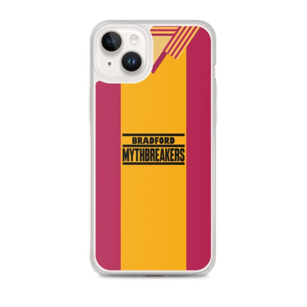 Bradford City 1984-85 Away Shirt Clear Case for iPhone® - Image 17