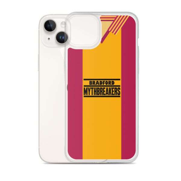 Bradford City 1984-85 Away Shirt Clear Case for iPhone® - Image 18