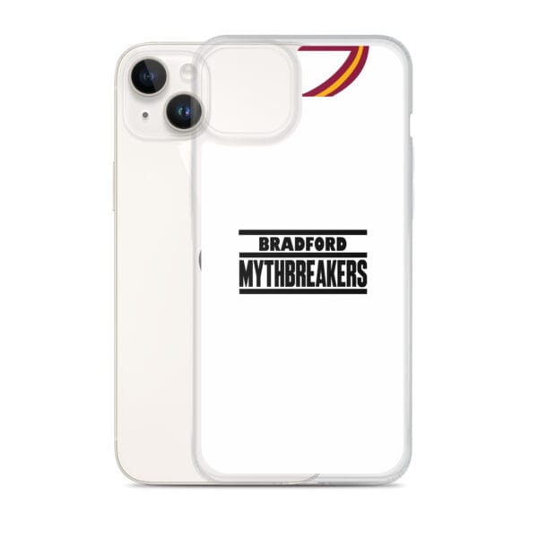 Bradford City 1984-85 Football Shirt Clear Case for iPhone® - Image 18