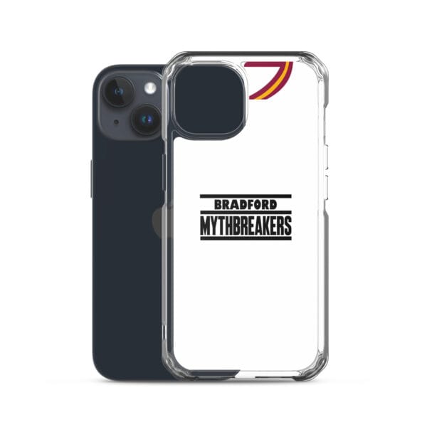 Bradford City 1984-85 Football Shirt Clear Case for iPhone® - Image 32
