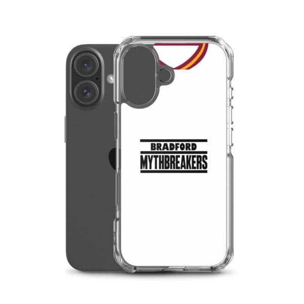Bradford City 1984-85 Football Shirt Clear Case for iPhone® - Image 40