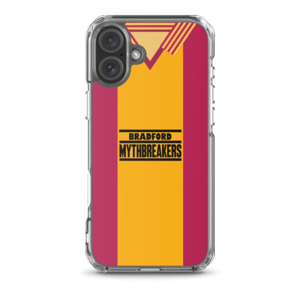 Bradford City 1984-85 Away Shirt Clear Case for iPhone® - Image 33