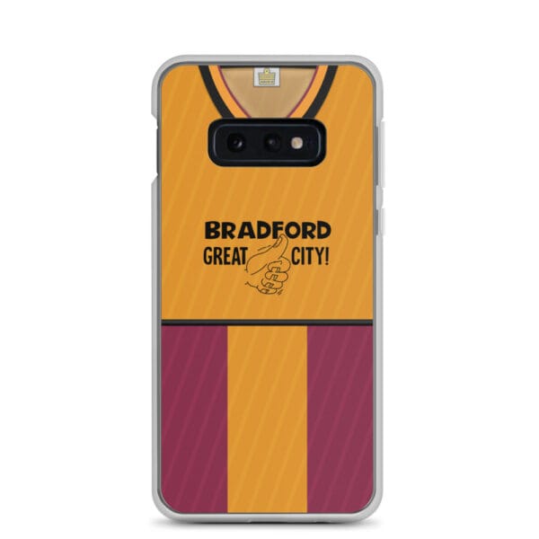 Bradford City 1987-88 Home Shirt Clear Case for Samsung® - Image 6