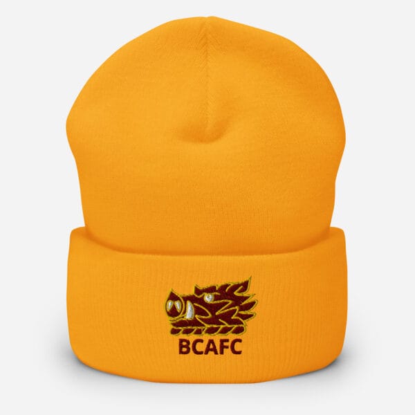 BCAFC Boar Cuffed Beanie - Image 6