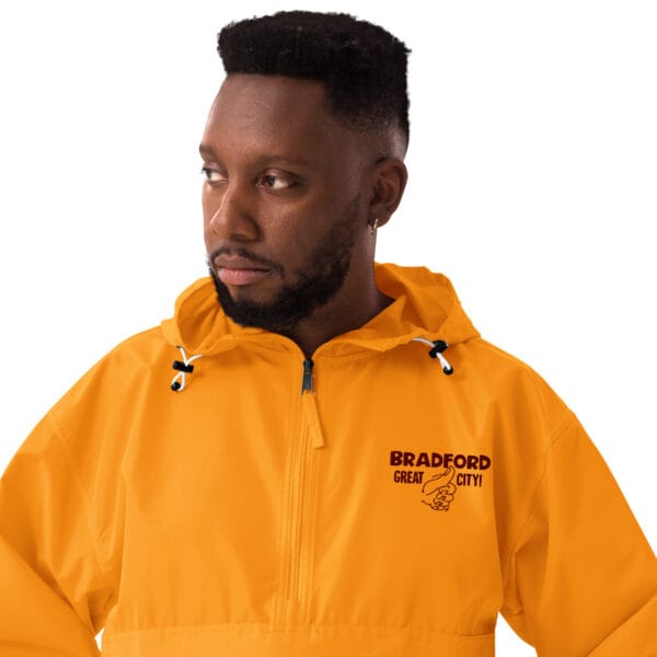 Bradford Great City Embroidered Champion Packable Jacket - Image 3
