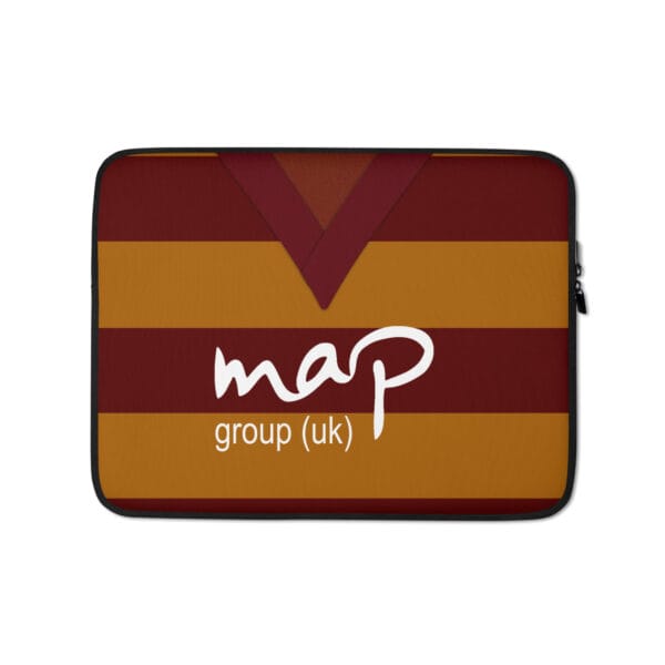 Bradford City 2012-13 Football Shirt Laptop Sleeve - Image 2