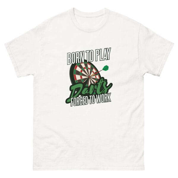 Born To Play Darts T-Shirt - Image 7