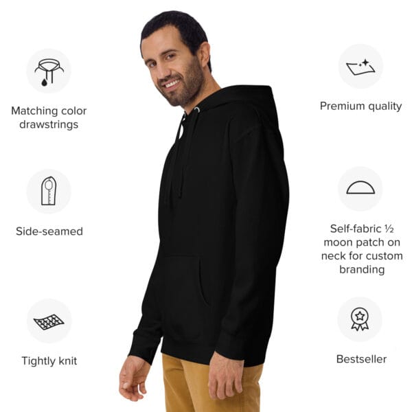 Bradford Mythbreakers Embroidered Unisex Hoodie - Image 11