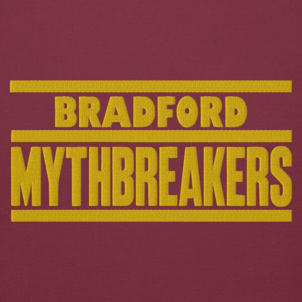 Bradford Mythbreakers Embroidered Unisex Hoodie - Image 13