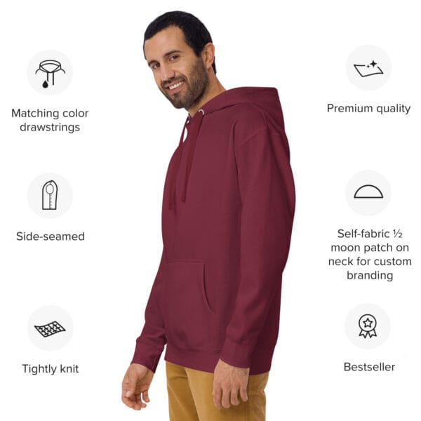 Bradford Mythbreakers Embroidered Unisex Hoodie - Image 12