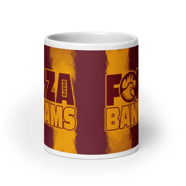 Forza Bantams 2024/25 White Glossy Mug - Image 6