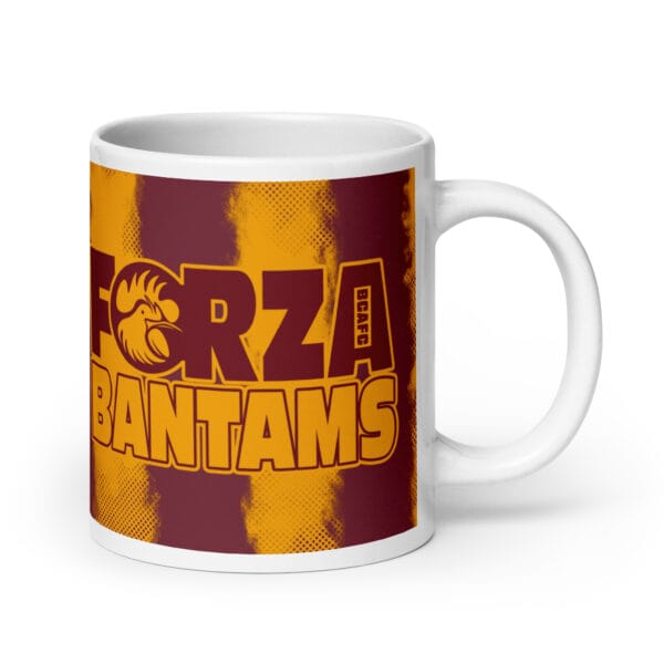 Forza Bantams 2024/25 White Glossy Mug