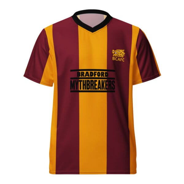 Bradford City Retro Mythbreakers Recycled Sports Jersey