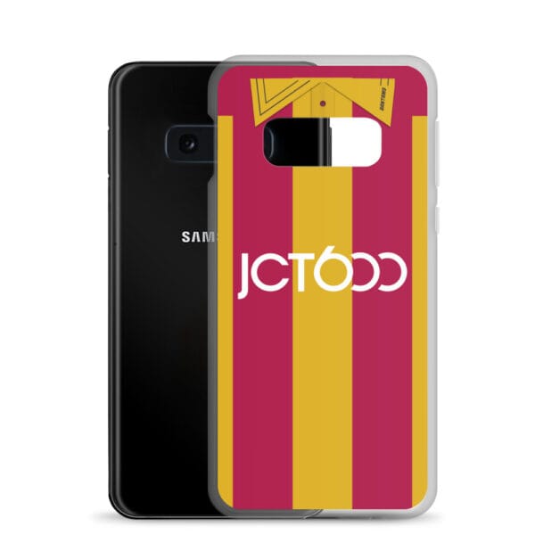 Bradford City 1999-01 Home Shirt Clear Case for Samsung® - Image 7