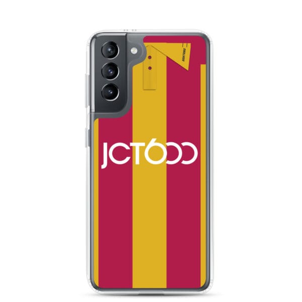 Bradford City 1999-01 Home Shirt Clear Case for Samsung® - Image 18