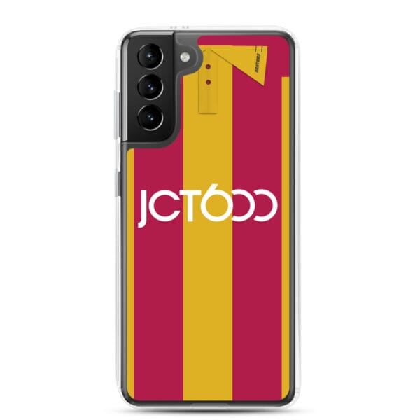 Bradford City 1999-01 Home Shirt Clear Case for Samsung® - Image 14