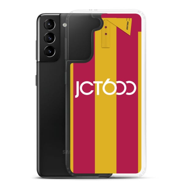Bradford City 1999-01 Home Shirt Clear Case for Samsung® - Image 15