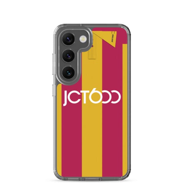Bradford City 1999-01 Home Shirt Clear Case for Samsung® - Image 29
