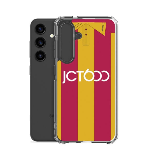 Bradford City 1999-01 Home Shirt Clear Case for Samsung® - Image 36