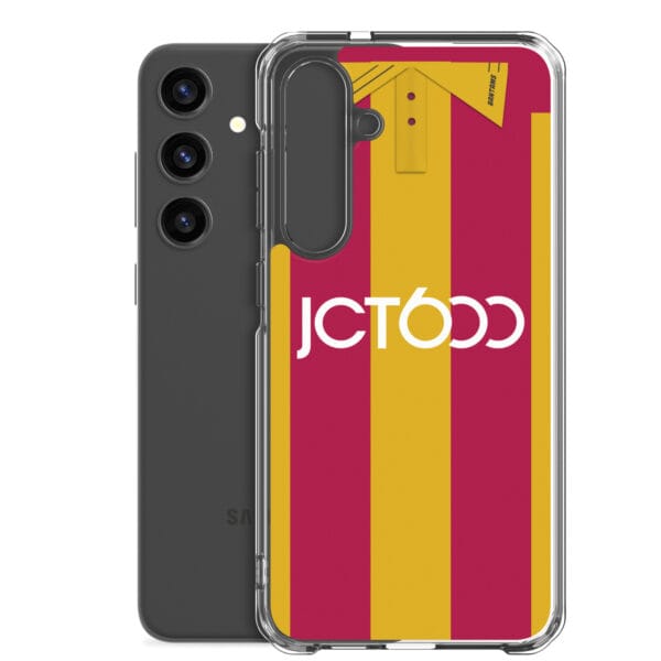 Bradford City 1999-01 Home Shirt Clear Case for Samsung® - Image 32