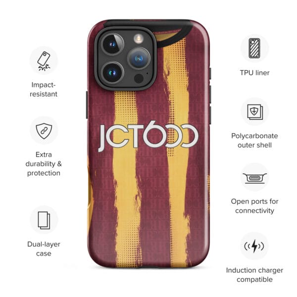 Bradford City 2024-25 Home Shirt Tough Case for iPhone®